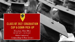 cap and gown pick-up